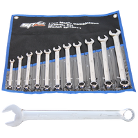 Combination ROE Quad Drive Spanner Set - 15° Offset - Metric - 11pc