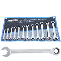 Gear Drive ROE Quad Drive Spanner Set - 0° Offset - Metric - 12pc