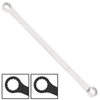 Double Box Ring Spanner - Extra Long - Metric - 0° Offset - Individual