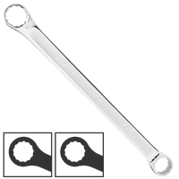 Double Ring Spanner - Long - SAE - 40° Offset - Individual