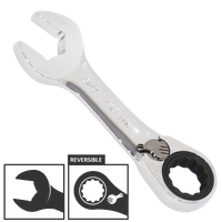 Gear Drive ROE Quad Drive Spanner - Stubby - SAE - 15° Offset - Individual