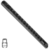Socket Rail - 1/4" Drive - Twist Lock - 13 Socket Capacity
