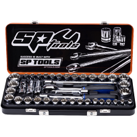 1/2" Drive Socket Set - Metric/SAE - 12pt - 41pc