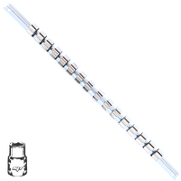 Socket Rail - 1/2" Drive - Spring Loaded - 16 Socket Capacity