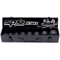 3/4" Drive Impact Socket Set - Metric Only - 6pt - 8pc