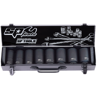 3/4" Drive Impact Socket Set - Deep - SAE Only - 6pt - 8pc