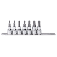 3/8" Drive Socket Rail Set - Short - Spline - 7pc