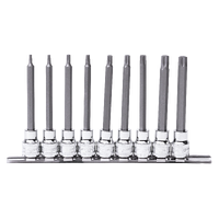 3/8" Drive Socket Rail Set - Spline - 7pc