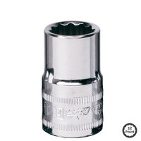 3/8" Drive Socket - 12pt Metric - Individual