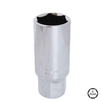 3/8" Drive Spark Plug Socket - 6pt Metric - Individual, Size: 21mm