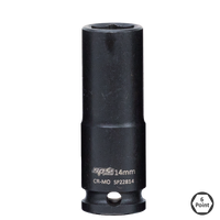3/8"Dr Deep Impact Socket - 6pt Metric - Individual