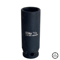 3/8"Dr Deep Impact Socket - 6pt SAE - Individual