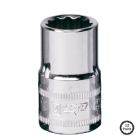 1/2" Drive Socket - 12pt Metric - Individual
