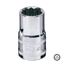 1/2" Drive Socket - 12pt SAE - Individual