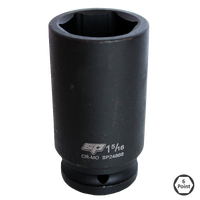 3/4" Drive Deep Impact Socket - 6pt SAE - Individual