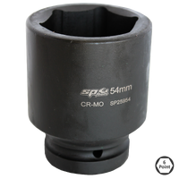 Socket Impact 1" Drive 6pt Deep Metric  