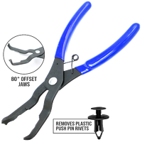 Trim Clip Pliers - 80° Offset Jaws