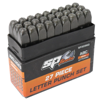 Letter Punch Set - 3mm Lettering - 27pc