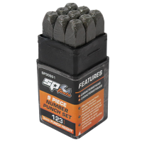 Number Punch Set - 3mm Punch Height - 9pc