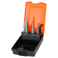 High Speed Steel - HSS Step Drill Bit Sets - 3pc