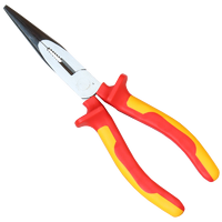 VDE Insulated Long Nose Pliers - 200mm - 8"