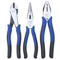 Plier/Cutter Set - High Leverage - 3pc
