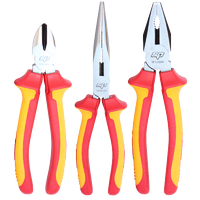 Plier/Cutter Set - VDE Insulated - 3pc