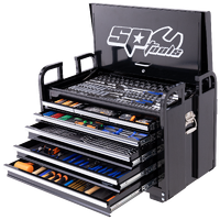 Off Road Series Field Service Tool Kit - 413pc - Metric/SAE - Black/Chrome