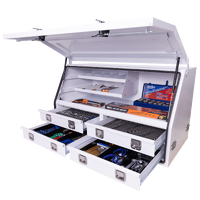 Off Road Series Truck Box Tool Kit - 378pc - Metric/SAE - White