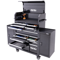 Sumo Series Power Hutch Tool Kit Combo with Side Cabinets - 579pc - Metric & SAE 