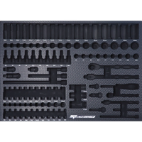 EVA Foam Tray - Suits Sockets & Accessories - Metric Only - 106pc