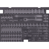 EVA Foam Tray - Suits Sockets & Accessories - Metric & SAE - 84pc