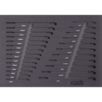 EVA Foam Tray - Suits Spanners - Metric & SAE - 25pc