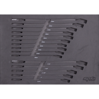 EVA Foam Tray - Suits Spanners - Metric & SAE - 15pc