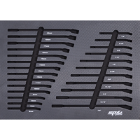 EVA Foam Tray - Suits Spanners - Metric & SAE - 25pc
