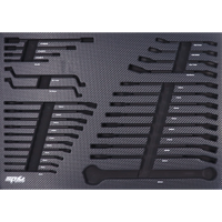 EVA Foam Tray - Suits Spanners - Metric - 29pc