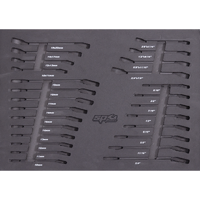EVA Foam Tray - Suits Spanners - Metric & SAE - 26pc