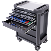 Tech Series - Starter Professional Technician Roll Cab Tool Kit - 230pc - Metric Only 