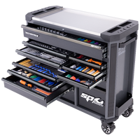 Tech Series - Master Technician Roll Cab Tool Kit - 408pc - Metric Only 