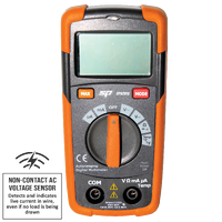 Digital Multimeter with Temperature Gauge - Pocket Size