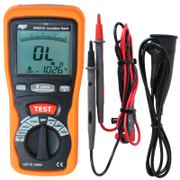 Digital Insulation Tester with Non-Contact AC Voltage Sensor