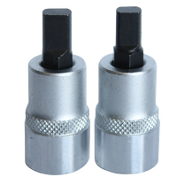 Strut Nut Bit Socket Set - 2pc