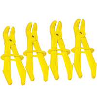 Line Clamp Set - 90° Offset Jaw - Small - 4pc