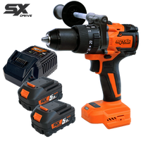 18v 13mm - 1/2" Brushless 2 Speed Hammer Drill Driver Kit - 5.0Ah X2 - SX Drive