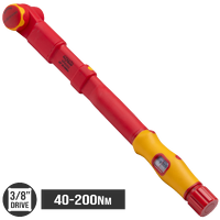 Torque Wrench - Micrometer - VDE Insulated - 3/8" - 20 To 100Nm