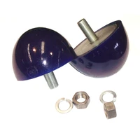 Bump Stop Bush Kit 90 Duro Short Bolt 38mm High - Front