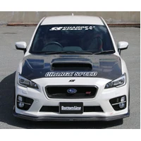 Carbon Fiber front Lip CS Style (WRX/STI 14-17)