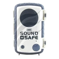 Sound Safe Case Waterproof Amplified - White