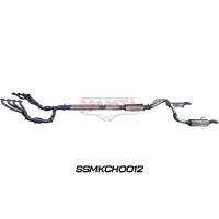 Extractors, Cats and Twin 3in Cat Back (Silverado 1500 ZR2 6.2L V8 Full Exhaust System With)
