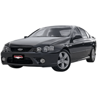 Single 2.5in Cat Back Stainless Steel - Medium (Falcon BA/BF 02-08)